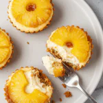 Mini Pineapple Upside Down Cheesecakes