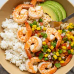 Tropical Shrimp Rice Bowl
