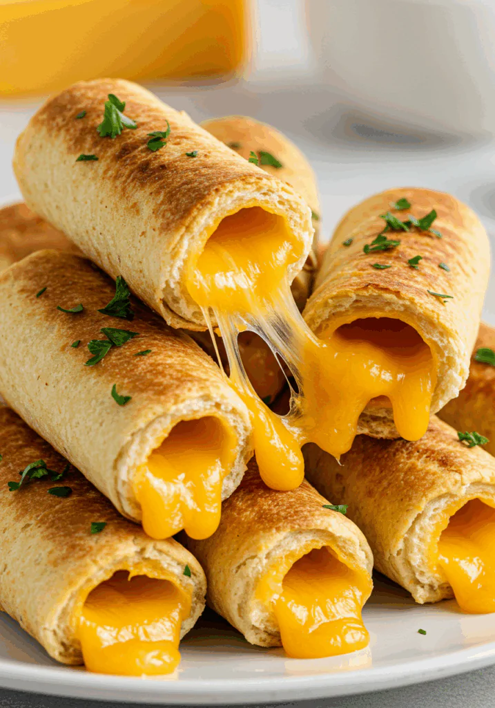 Cheesy Garlic Butter Rollups