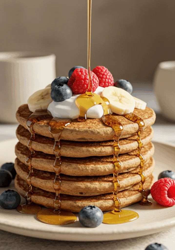Easy Oatmeal Pancakes