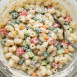 Healthy Creamy Pasta Salad