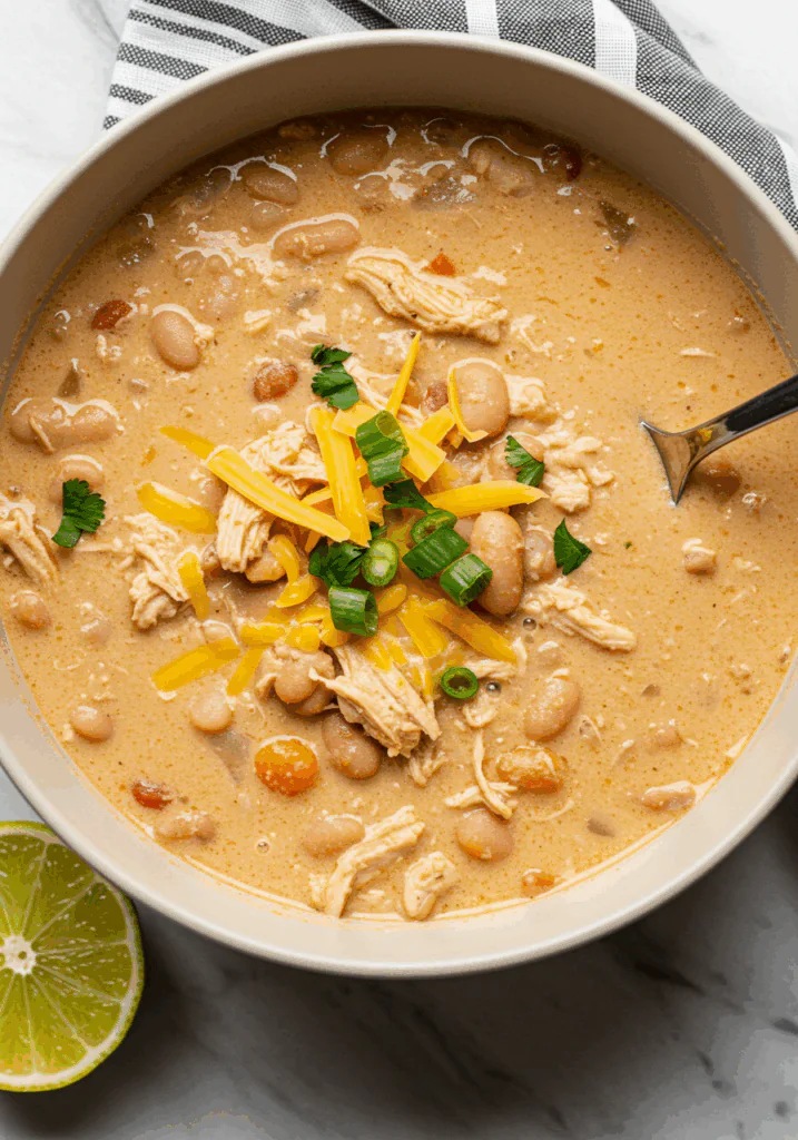 Cajun White Chicken Chili