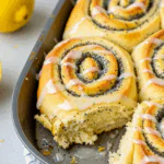 Fluffy Lemon Poppy Seed Sweet Rolls