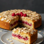 Almond Raspberry Cake