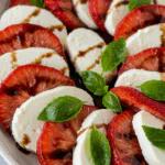 Balsamic Strawberry Caprese