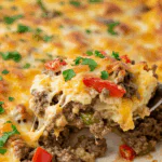 Cheesy Low Carb Philly Cheesesteak Casserole