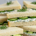 Cucumber Party Sandwiches