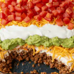 Patriotic 7 Layer Taco Dip