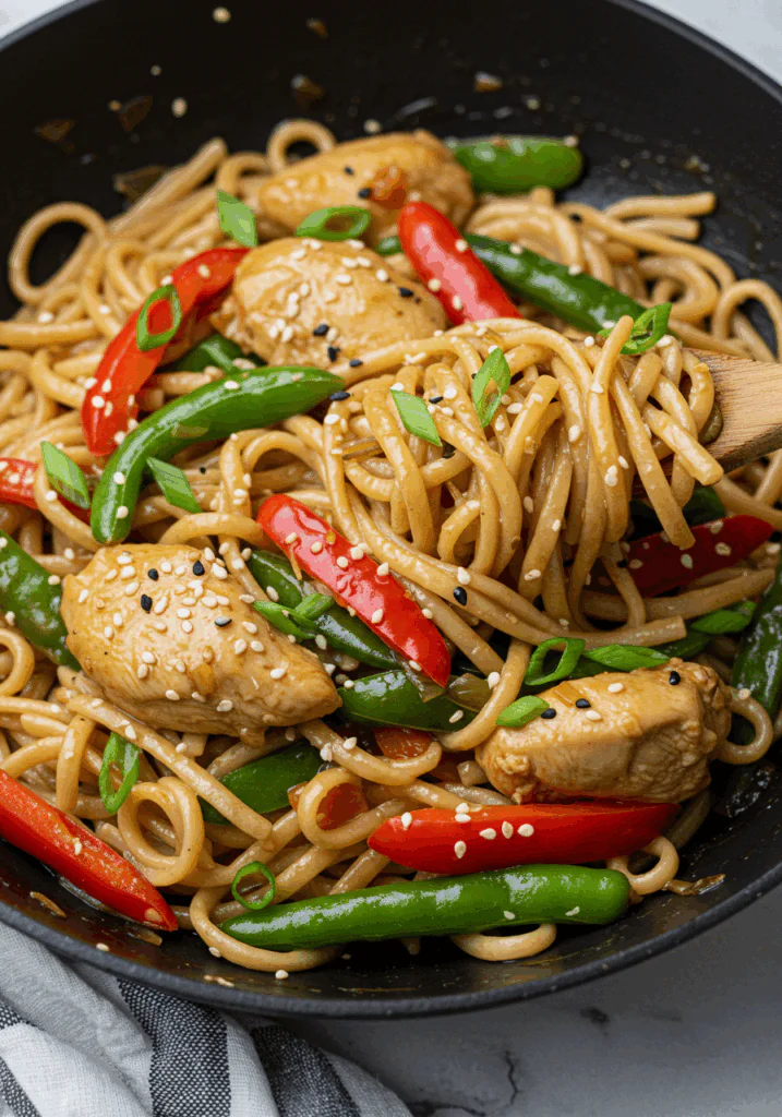 Chicken Teriyaki Noodles