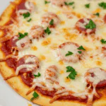 5 Minute Air Fryer Tortilla Pizza