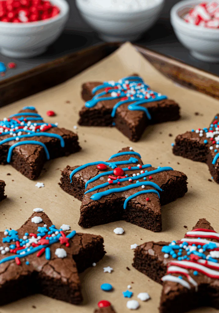 Star Spangled Brownies