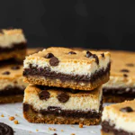 Chocolate Chip Cheesecake Bars
