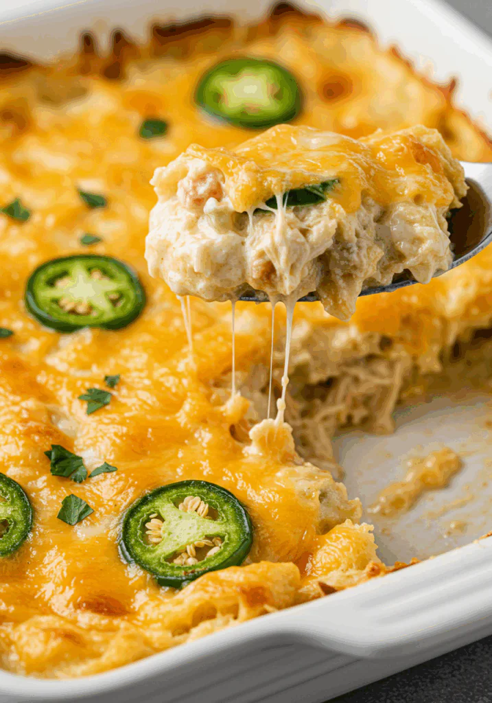Jalapeno Popper Chicken Casserole