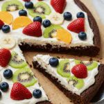 Brownie Fruit Pizza