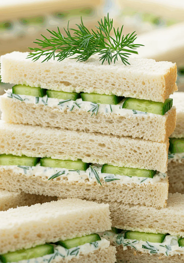 Cucumber Party Sandwiches