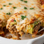 Italian Unstuffed Cabbage Roll Casserole