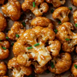 Sweet and Spicy Baked Cauliflower