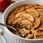 Amish-Style Apple and Cinnamon Baked Oatmeal