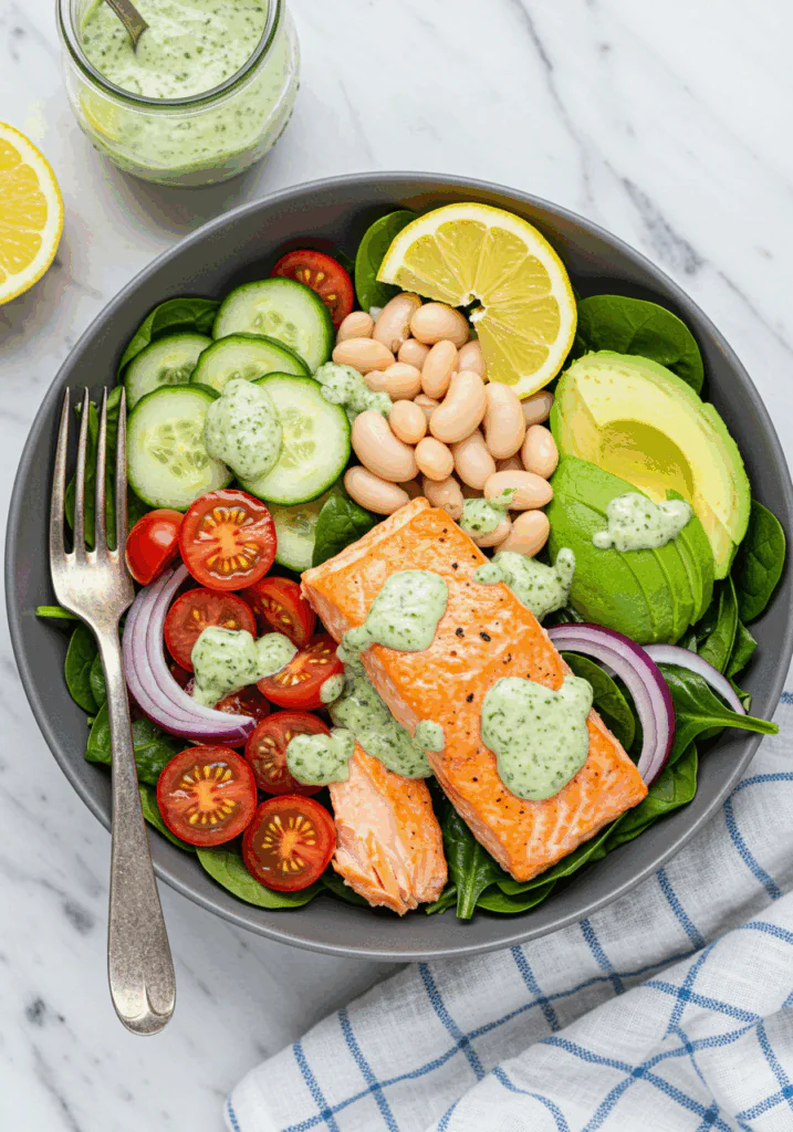 Healthy Salmon Salad Recipe