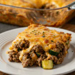 Ground Beef Zucchini Casserole