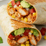 Chipotle Ranch Grilled Chicken Burrito
