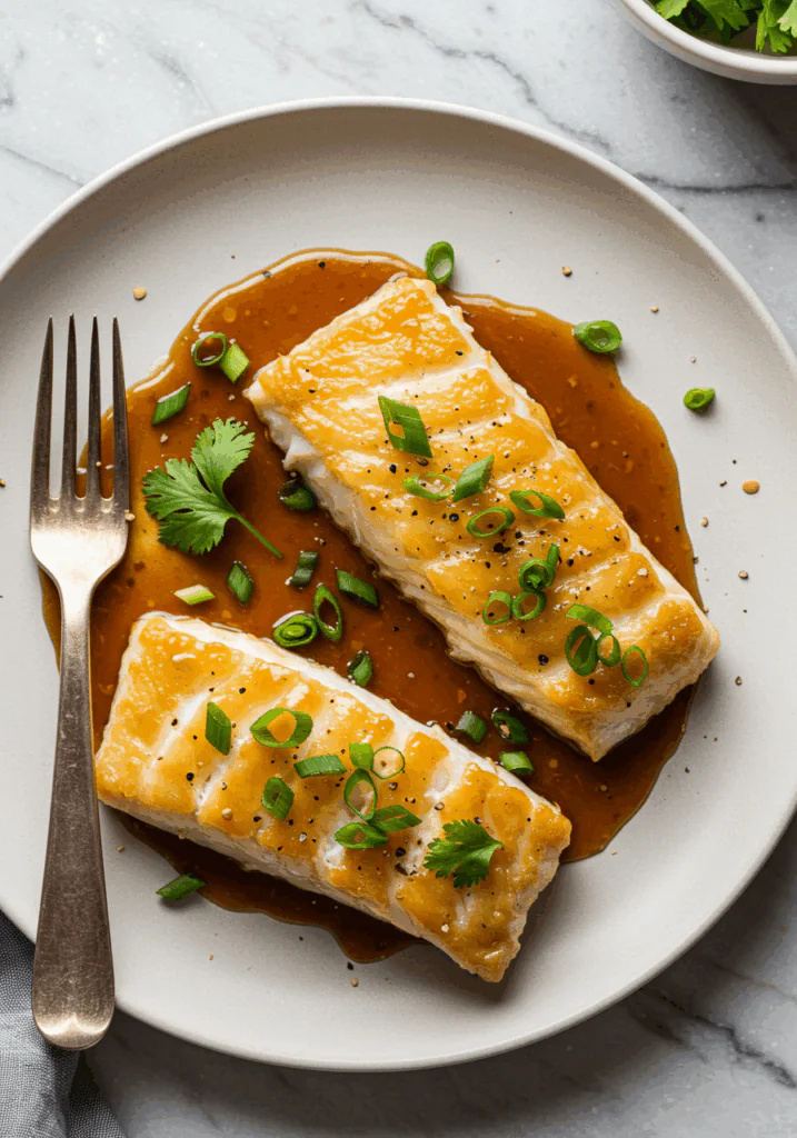 Easy Ginger Soy Cod
