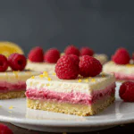 Tangy Raspberry Lemon Bars