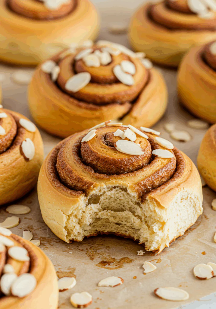 Almond Croissant Cinnamon Rolls