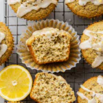 Lemon Chia Oat Muffins