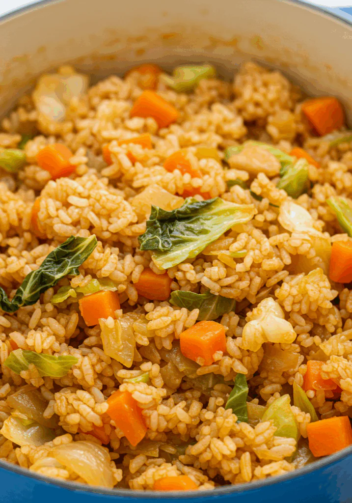 Greek Rice with Cabbage (Lahanorizo)