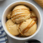 High Protein Salted Caramel Cottage Cheese Ice Cream