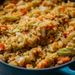 Greek Rice with Cabbage (Lahanorizo)