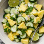 Pineapple Cucumber Salad