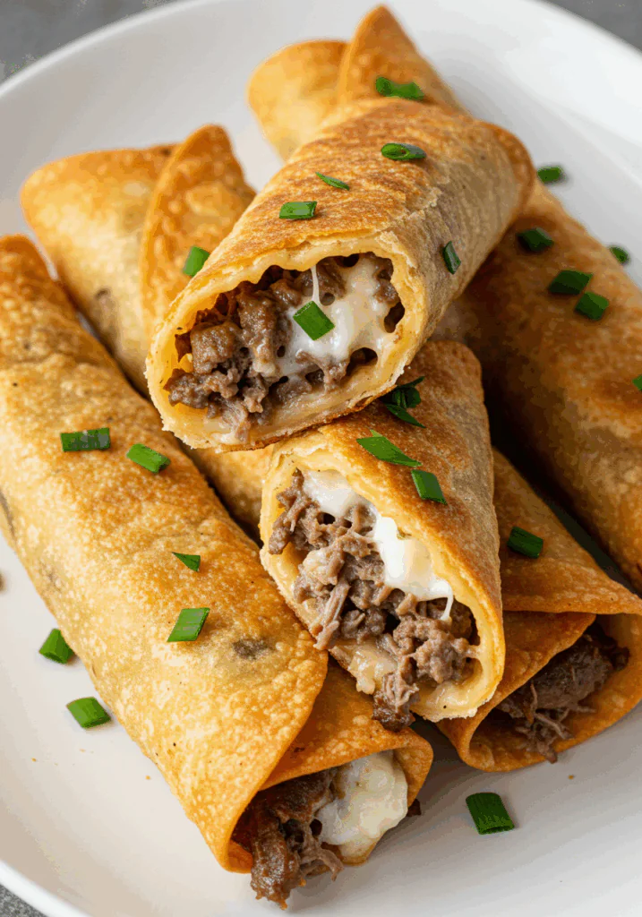 Keto Philly Cheesesteak Rolls