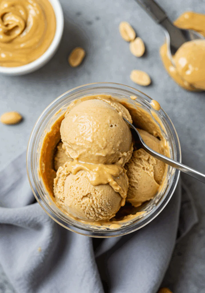 Peanut Butter Greek Frozen Yogurt
