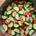 Cucumber Sweet Pepper Salad
