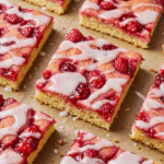 Sweet Focaccia with Raspberry Jam